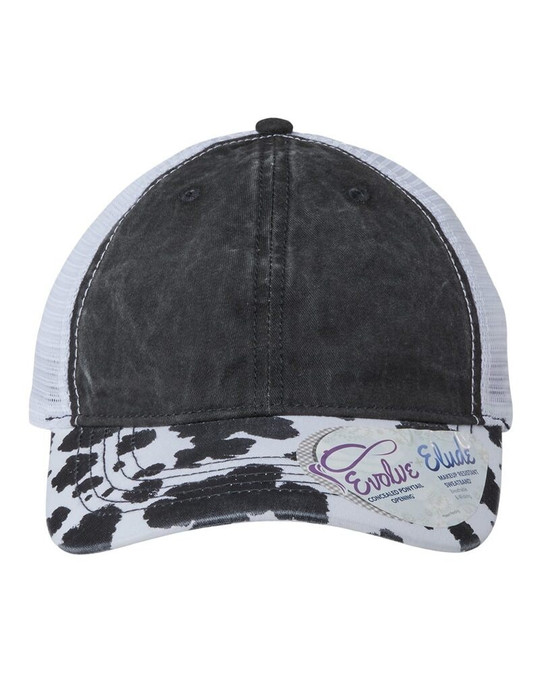 Infinity Her JANET - Visera Estampada para Mujer con Gorra de Malla Atrás