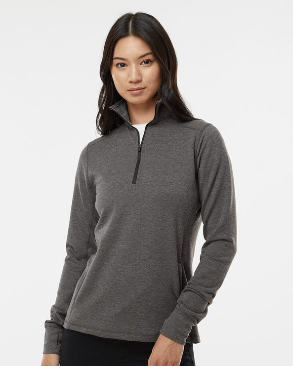 J. America 8433 - Women’s Omega Stretch Quarter-Zip Pullover