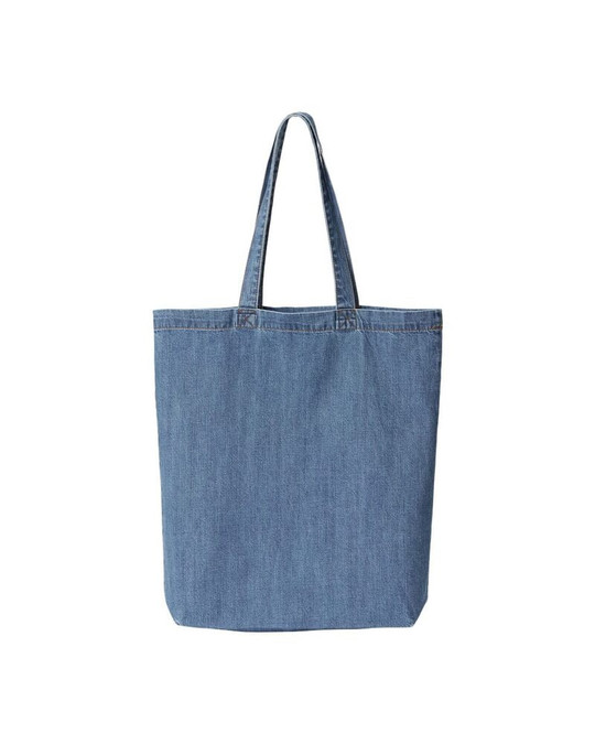 Liberty Bags 7761A - Bolsa de lona de algodón con fuelle Denim