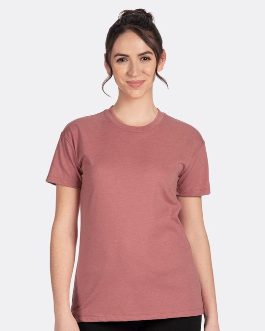 Next Level 6600 - Camiseta Relajada de Mujer CVC