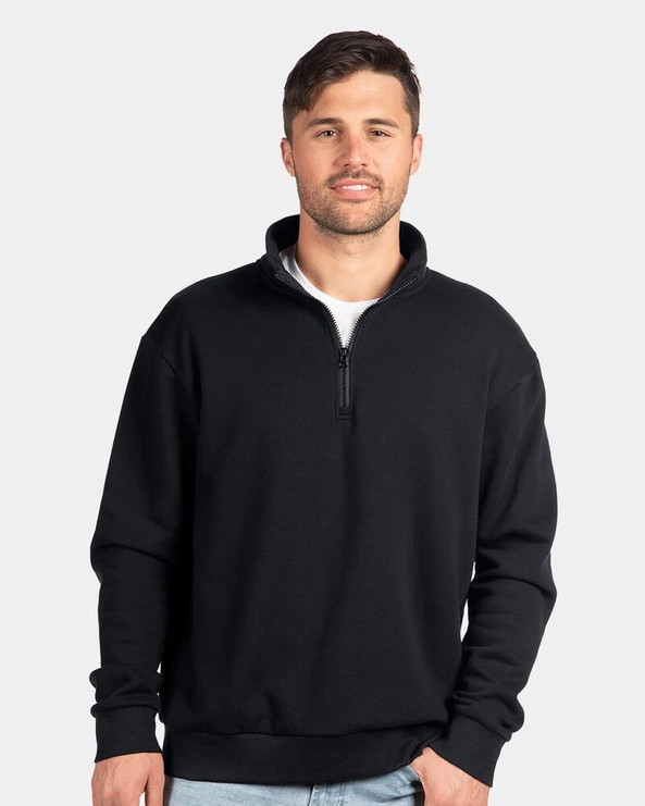 Next Level 9643 - Fleece Quarter-Zip Pullover