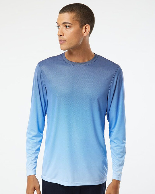 Paragon 225 - Barbados Performance Pin Dot Long Sleeve T-Shirt