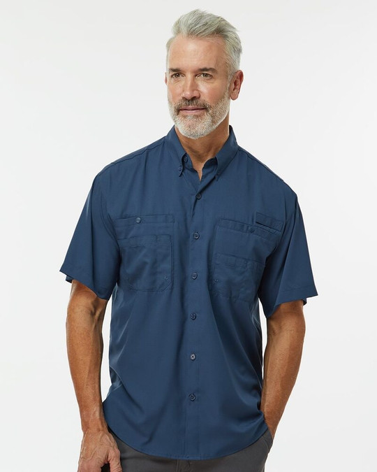 Paragon 700 - Camiseta de Pesca de Manga Corta Hatteras Performance