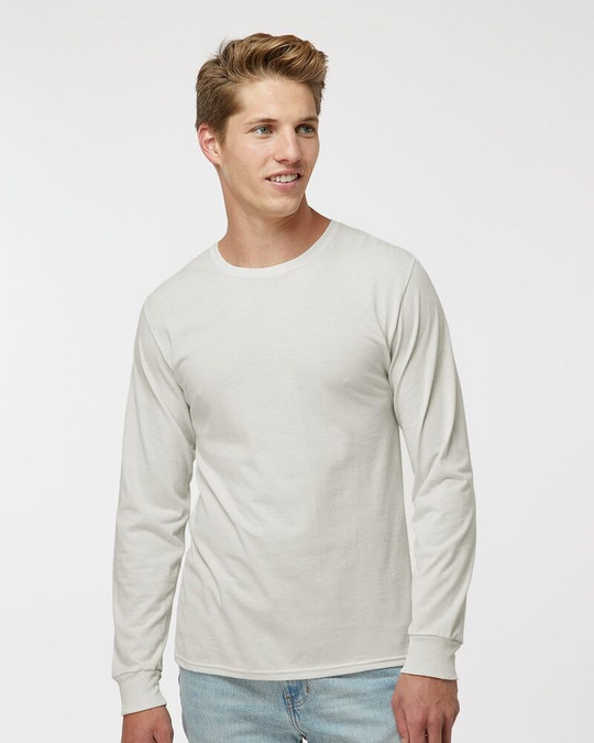 Russell Athletic 64LTTM - Camiseta de Manga Larga Dri Power® CVC Performance