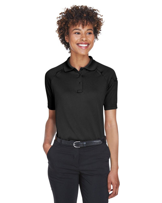 Harriton M211W - Polo tactique pour femmes Advantage Snag Protection Plus