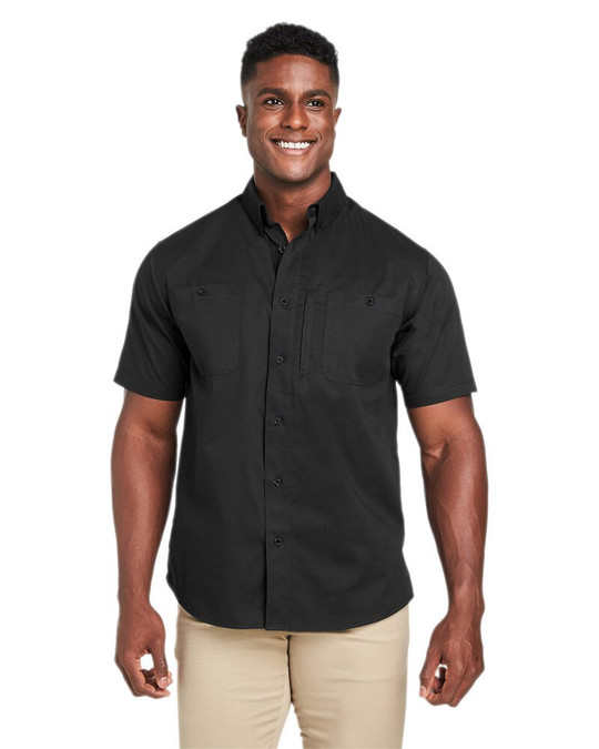 Harriton M585 - Chemise de travail à manches courtes Advantage IL pour homme