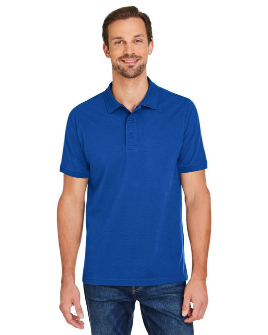 Harriton M205 - Polo en coton anti-accroc Valiant pour hommes
