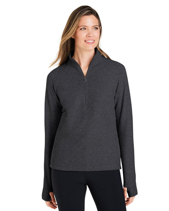 North End NE725W - Quart de zip texturé pour dames Spirit