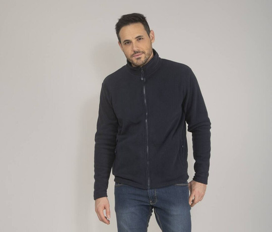 BLACK&MATCH BM700 - Men's zipped fleece jacket