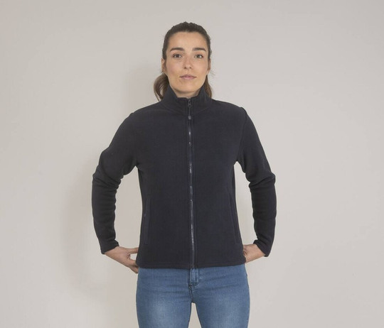 Black&Match BM701 - Dame fleecejakke med lynlås