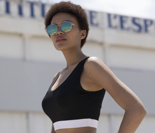 SF Women SK236 - WOMEN'S FASHION CROP TOP