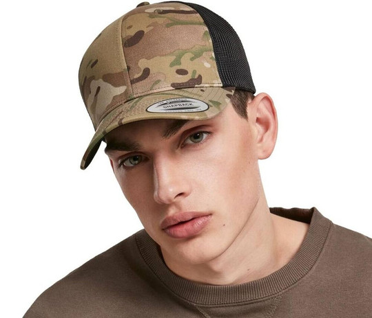 Flexfit 6606MC - Camouflage truckerpet
