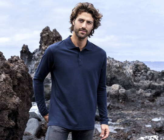 PROMODORO PM4600 - Polo homme manches longues 220