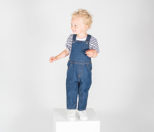 LARKWOOD LW700 - DENIM DUNGAREES
