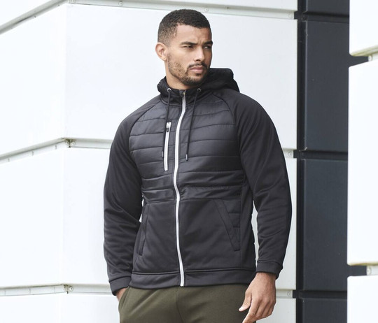 Tombo TL575 - VOLLER REISSVERSCHLUSS GEPOLSTERTE SOFTSHELL-JACKE