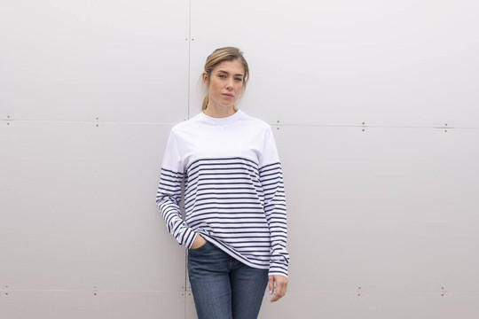 Pen Duick PK201 - Langärmliges gestreiftes T-Shirt