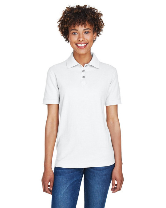 UltraClub 8541 - Polo Piqué Whisper para Damas