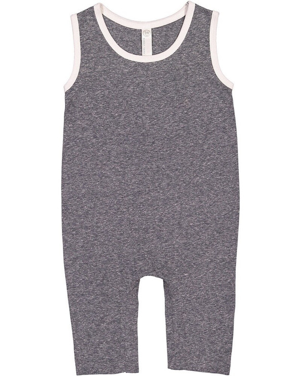 Rabbit Skins 4492 - Infant Harborside Melange Tank Romper