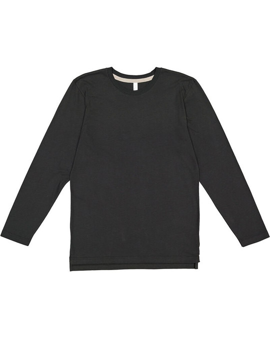 LAT 6918 - Camiseta de Manga Larga de Jersey Fino para Hombre