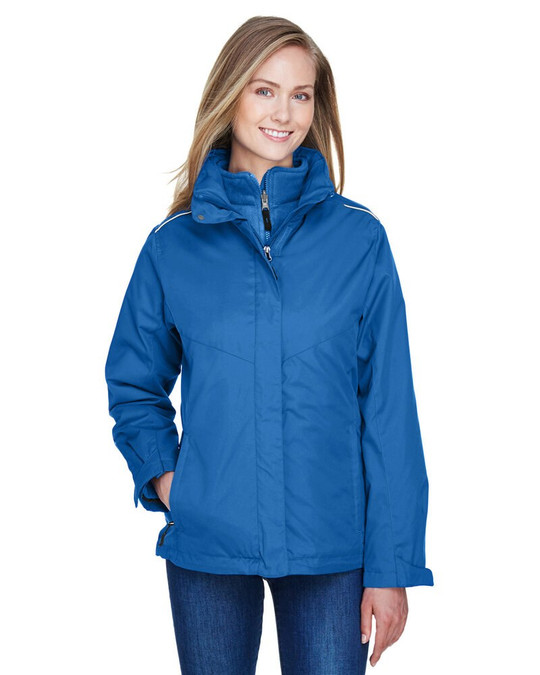 CORE365 78205 - Chaqueta 3 en 1 para Dama Region con Forro de Felpa