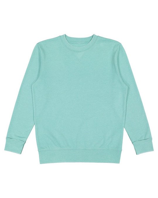 LAT 6935 - Sudadera de felpa con lavado vintage para adulto