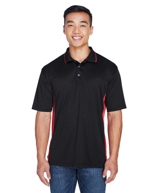 UltraClub 8406 - Polo Deportivo Bicolor Fresco y Seco para Hombre