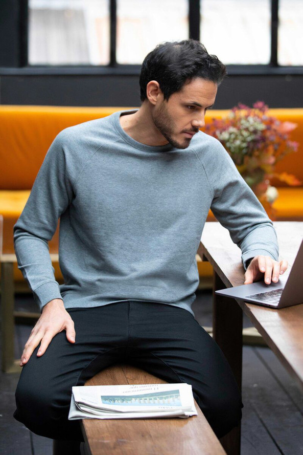 NEOBLU 03194 - NELSON MEN French Terry Round Neck Sweatshirt