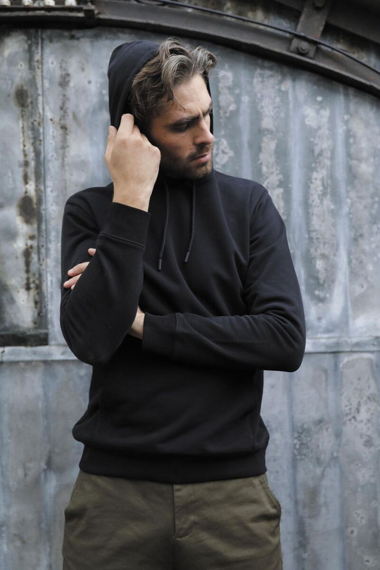 NEOBLU 03196 - NICHOLAS MEN French Terry Hooded Sweatshirt