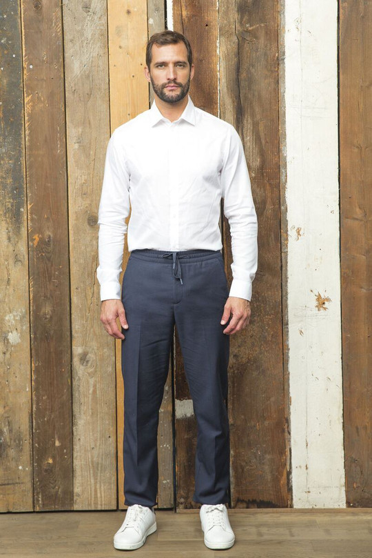 NEOBLU 03778 - GERMAIN MEN Elasticated Waist Suit Trousers
