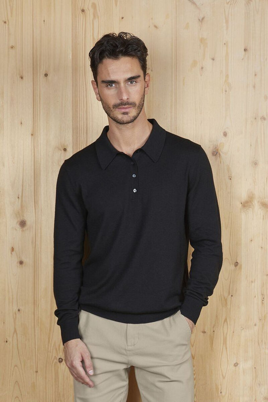 NEOBLU 03986 - STEFAN Men's Polo Collar Sweater