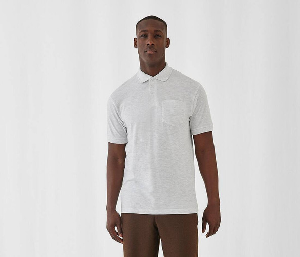 B&C BC415 - Short sleeve polo shirt with pocket
