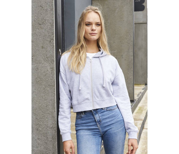 AWDIS JH065 - WOMEN'S FASHION CROPPED ZOODIE