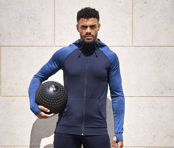 JUST COOL JC057 - MEN'S COOL CONTRAST ZOODIE