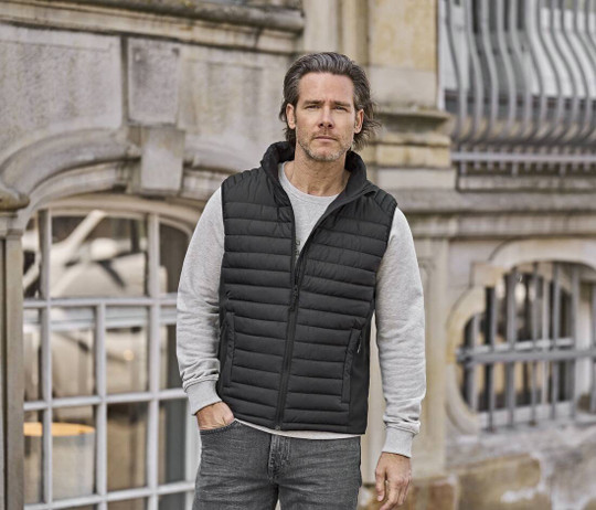 TEE JAYS TJ9624 - Men's two-fabric bodywarmer