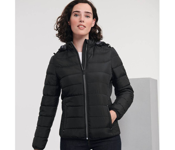 RUSSELL RU440F - LADIES HOODED NANO JACKET