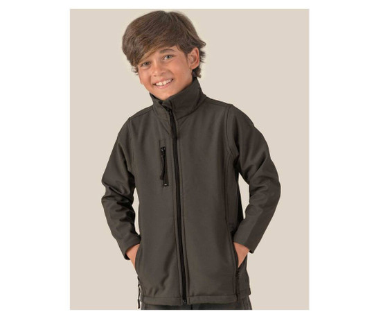 JHK JK500K - 3-lagige Softshell-Jacke für Kinder
