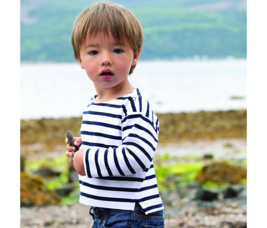 BABYBUGZ BZ052 - Stripped baby T