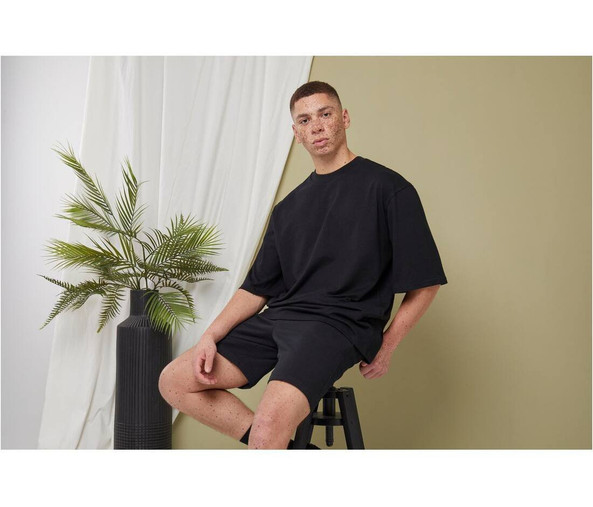 BUILD YOUR BRAND BY256 - OVERSIZED SLEEVE TEE