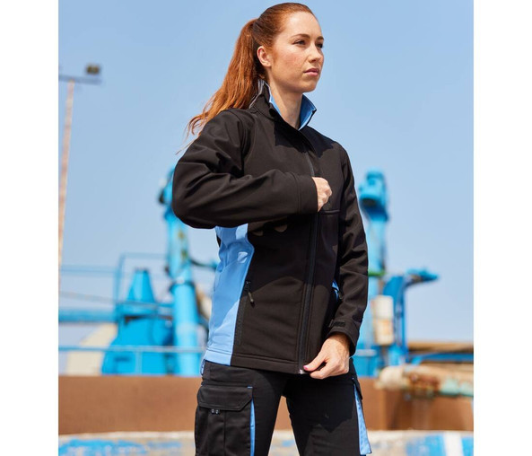 VELILLA V1064 - TWO-TONE SOFTSHELL JACKET