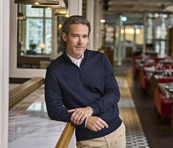 TEE JAYS TJ6010 - MEN'S HALF ZIP