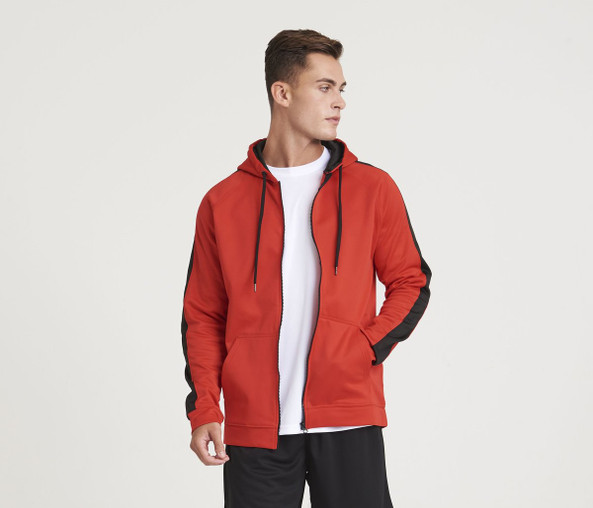 AWDIS JH066 - Sport-Sweatshirt mit Reißverschluss