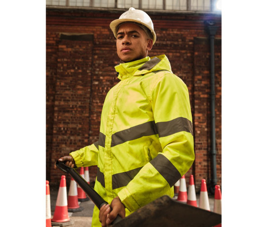 REGATTA RGW457 - HI-VIS PRO CONTRACT DOVER JACKET