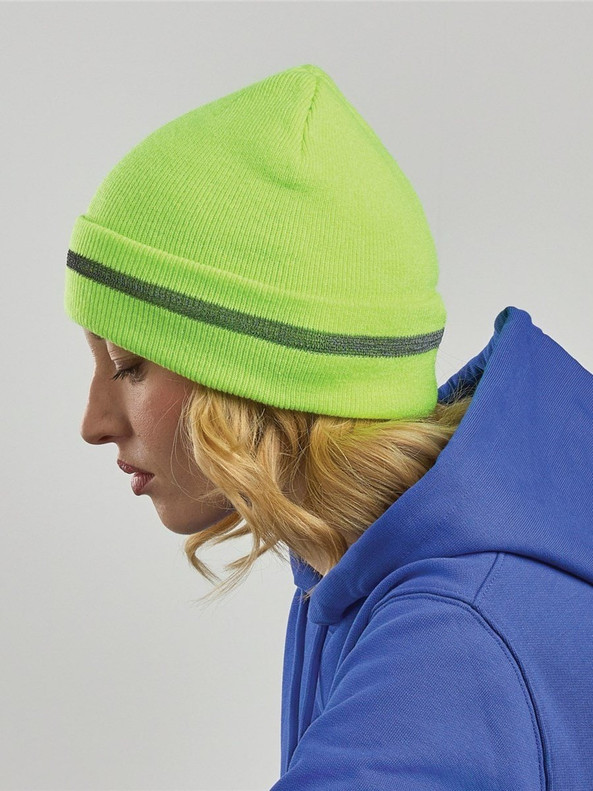 Atlantis ACWORS - Atlantis Workout S Recycled Hi Viz Beanie