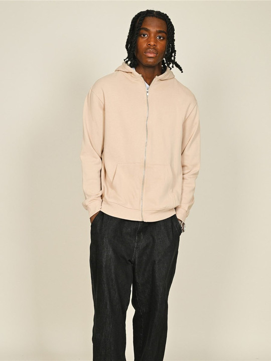 Casual Classics CRBHS40 - Casual Ringspun Blended 280 Core Zip Hood