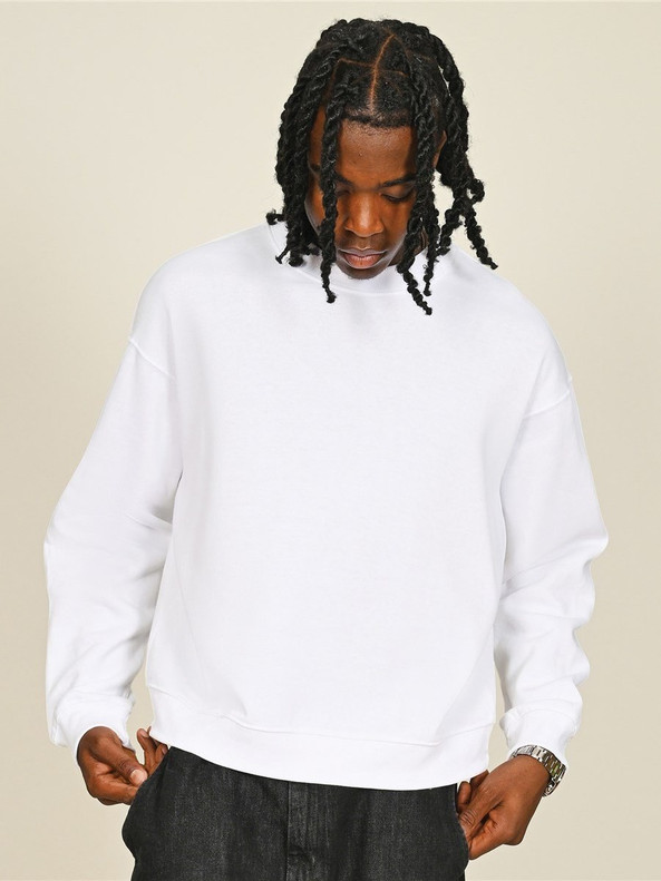 Casual Classics CRBSW20 - Casual Ringspun Blend 280 Boxy Oversize Extended Neck Sweat