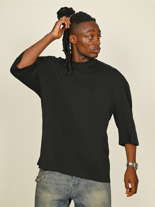 Casual Classics CRBT515 - Casual Ringspun Combed 220 Oversize Extended Neck Half Sleeve Tall T