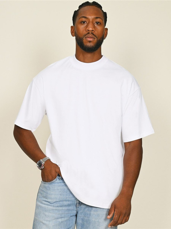 Casual Classics CRBT525 - Casual Ringspun Combed 240 Oversize Extended Neck Interlock Tall T