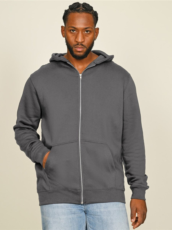 Casual Classics CRBHS55 - Casual Combed 280 Boxy Oversize Tall Zip Hood