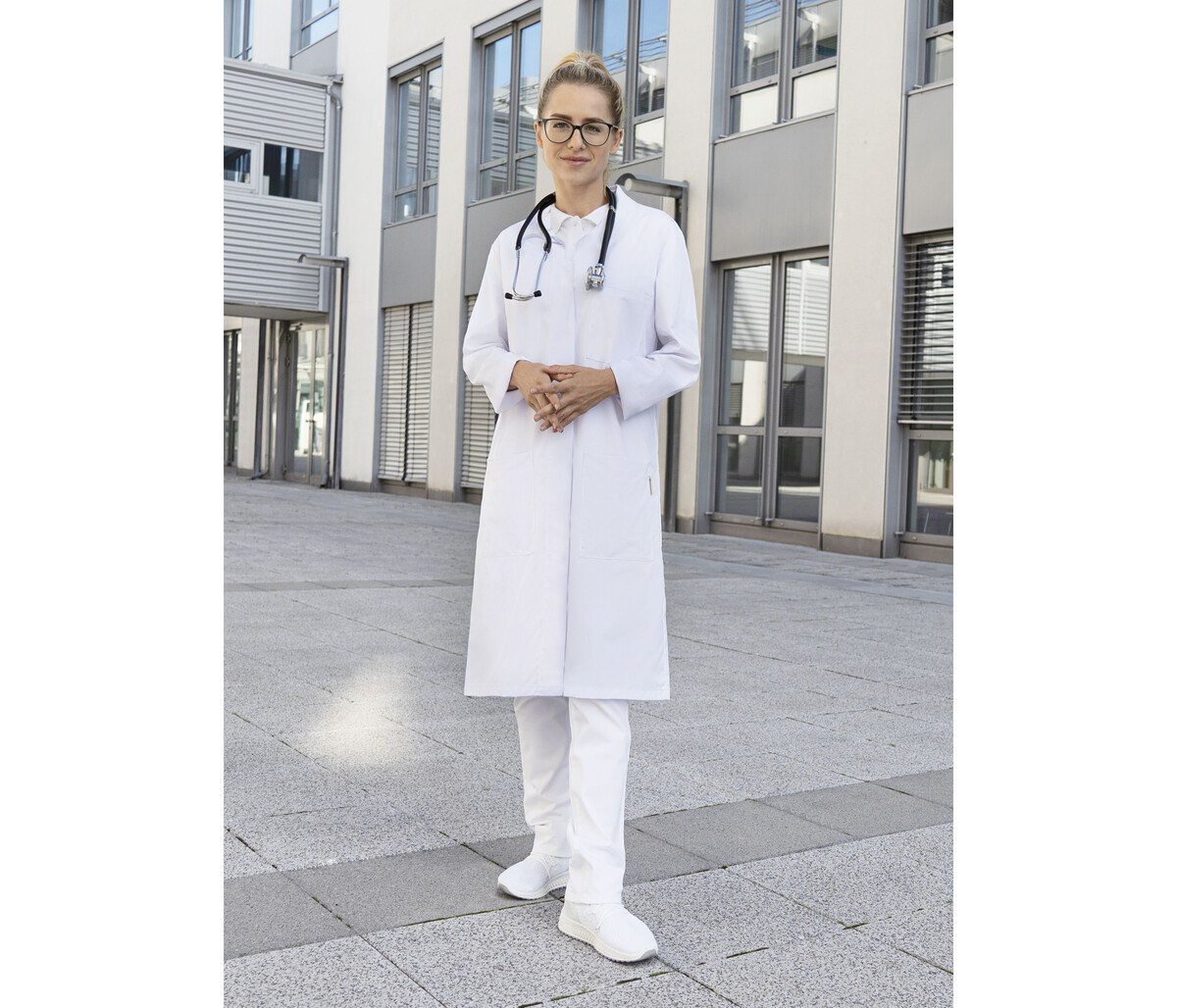 KARLOWSKY KYMF4 - Blouse de travail femme