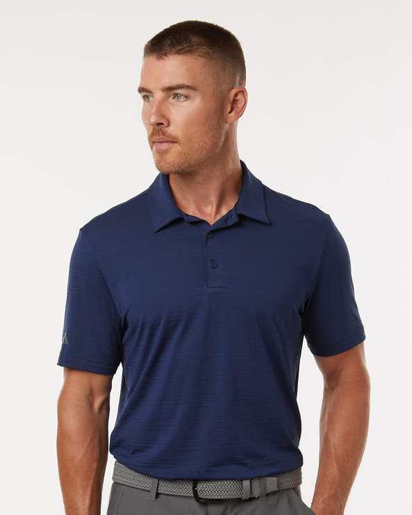 Adidas A704 - Textured Stripe Polo